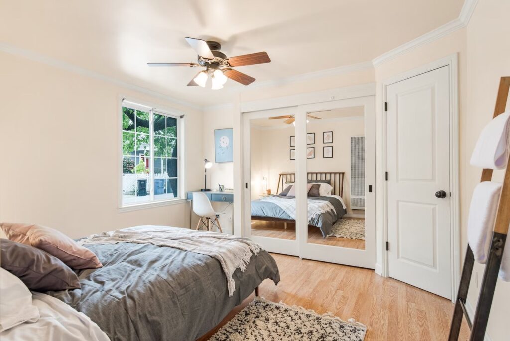 Using your ceiling fan is super important in order to maximize your energy usage, especially in the summer. 