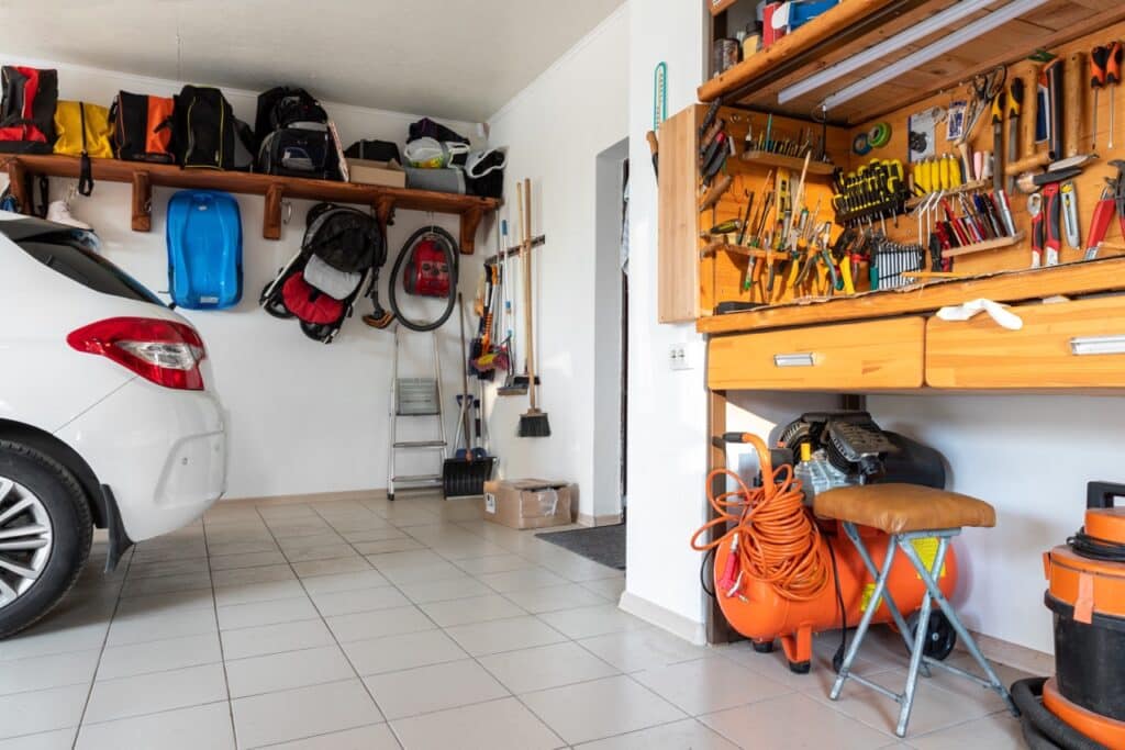 Updating and organizing your garage can be simple! Categorizing and using wall space to organize is one of the best ways to do clean up your space. 